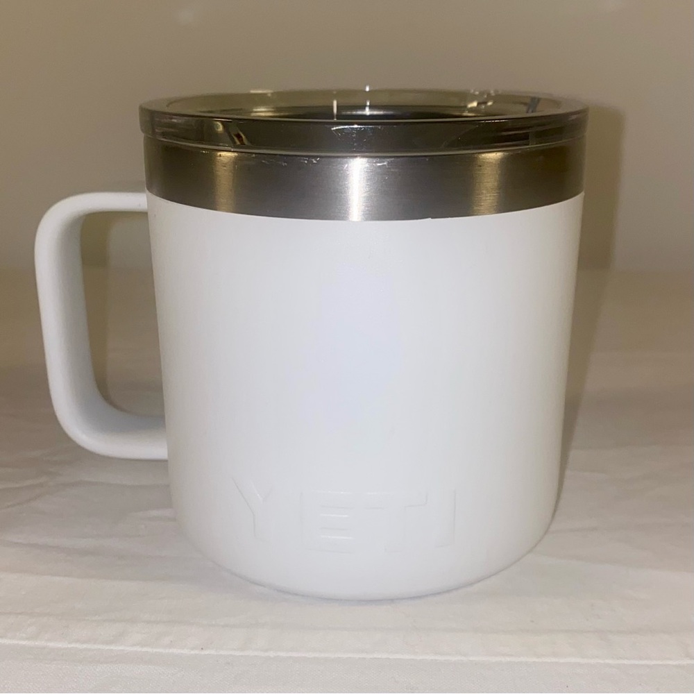 YETI White Stainless Steel Mug - Picture 2 of 4